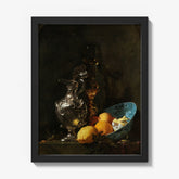 Still Life with a Silver Jug and a Porcelain Bowl by Willem Kalf - thumbnail_1_bf_66fa5d448213847b6f35789c